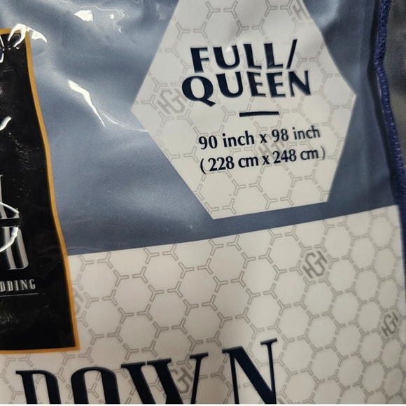 Hotel Grand White Down Comforter, new - Picture 6 of 12